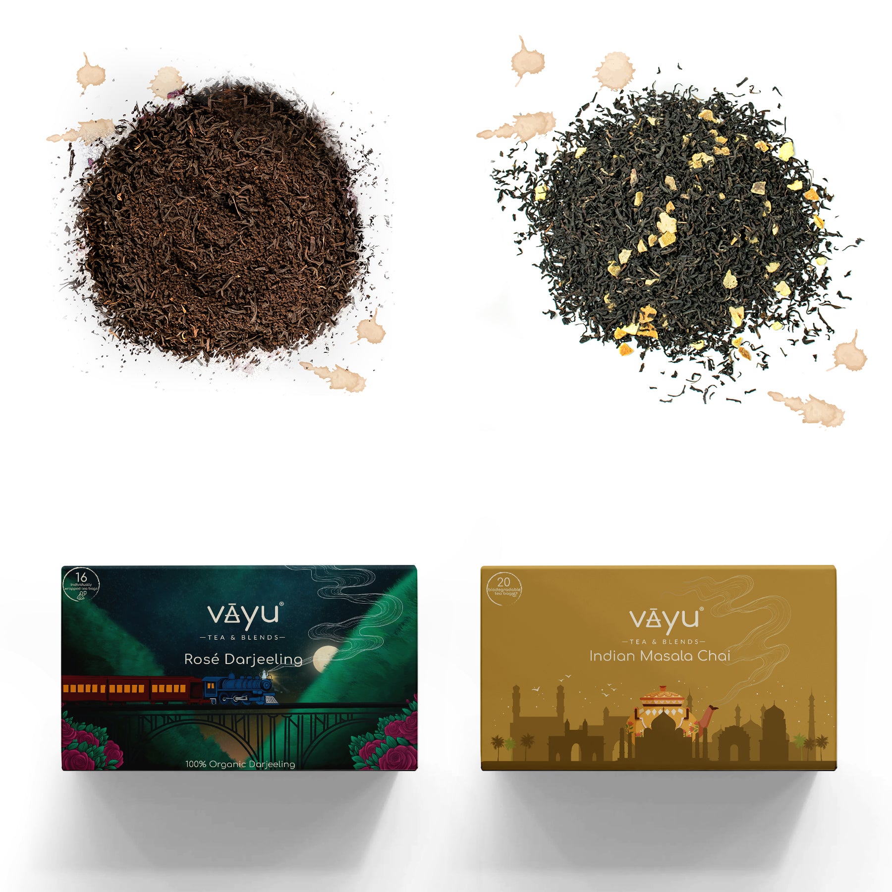 Vayu's India Tour (Combo Pack, Tea Bags)