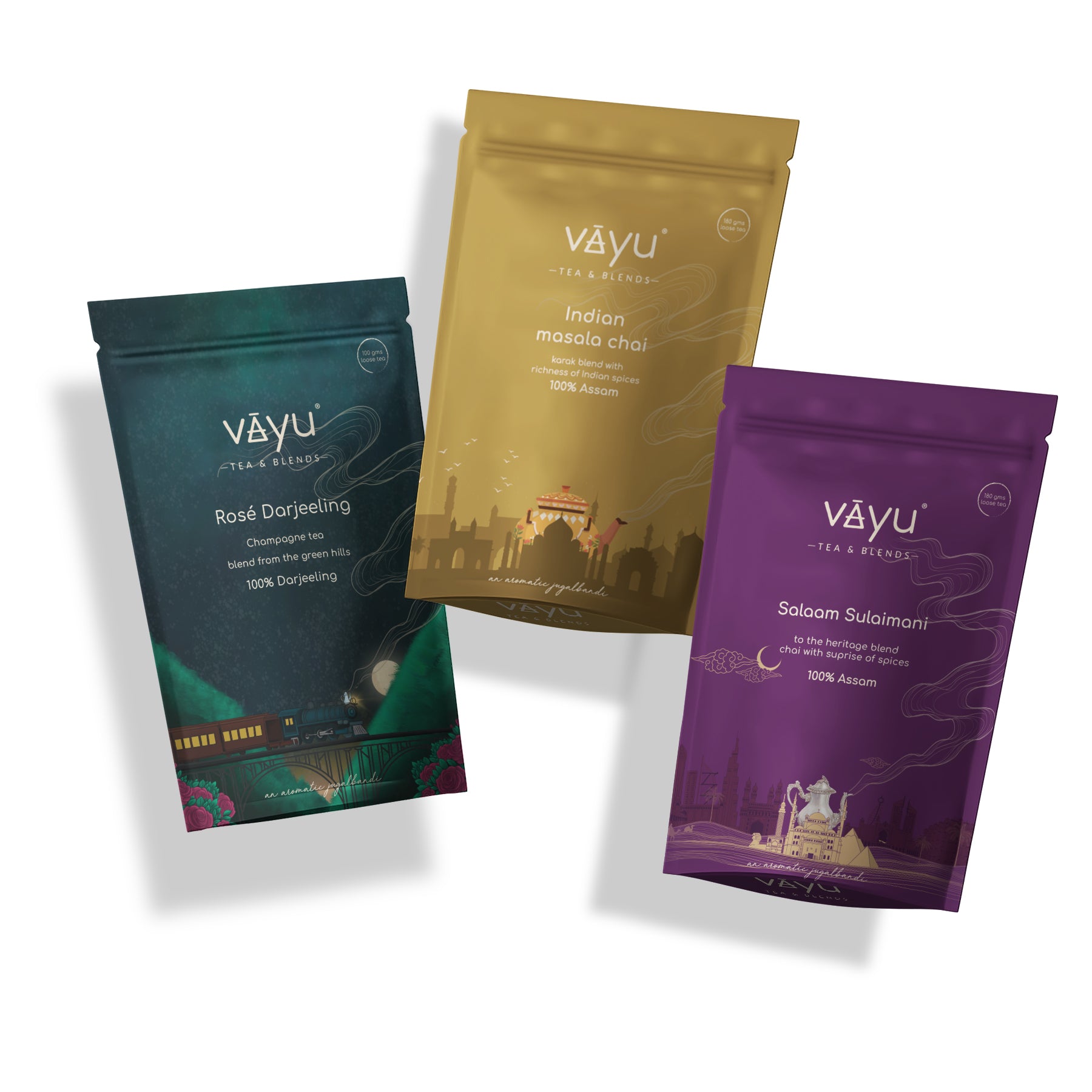 Vayu's Asia Tour (Combo Pack, Loose Tea)