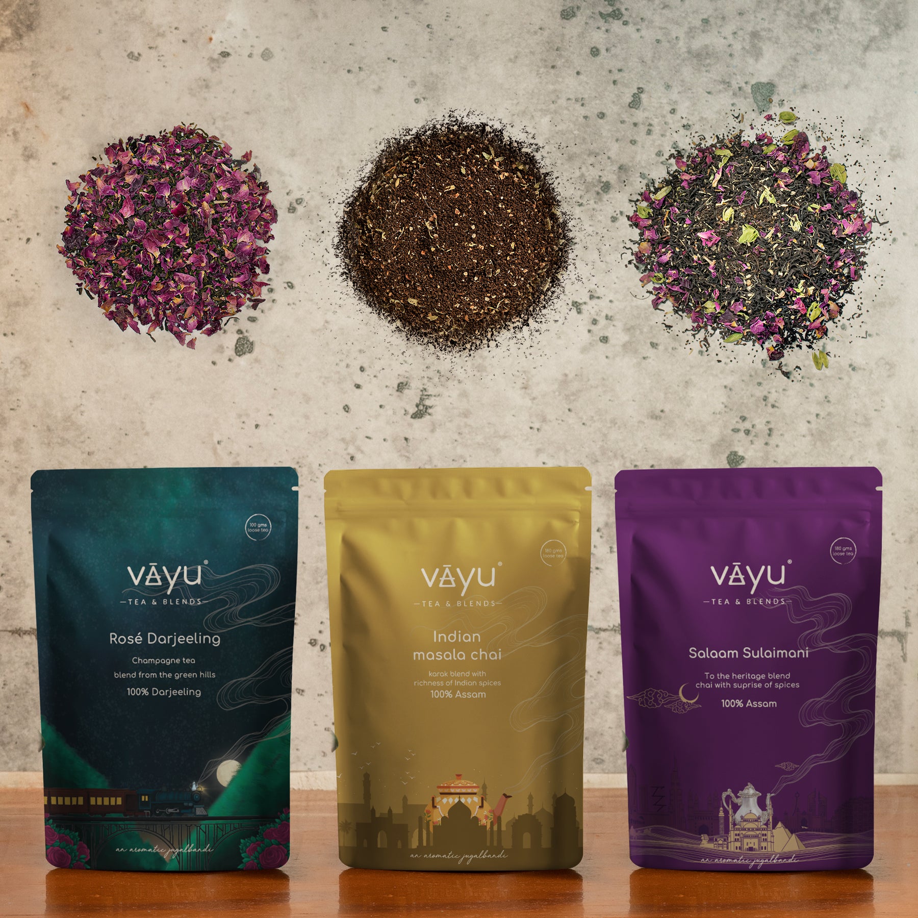 Vayu's Asia Tour (Combo Pack, Loose Tea)