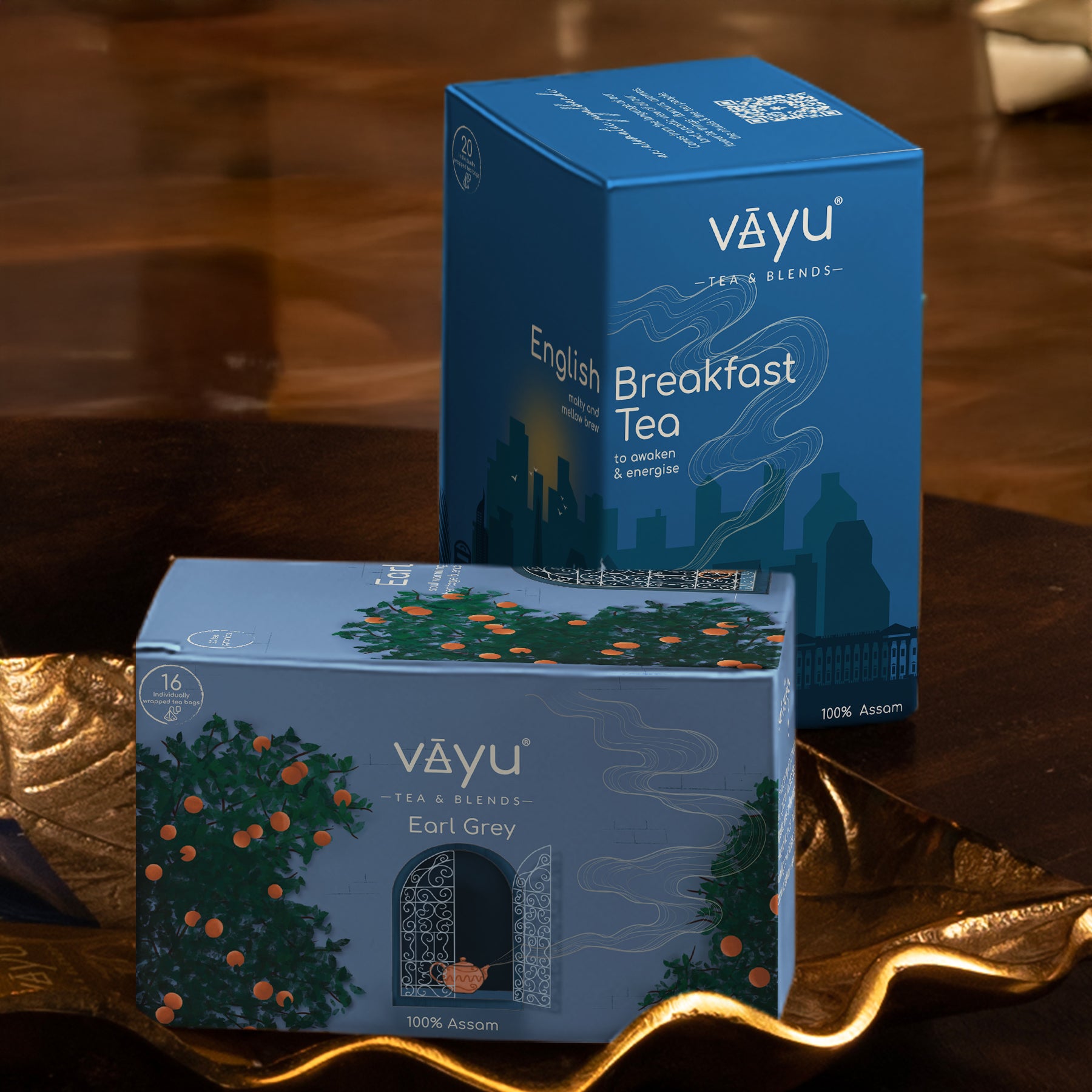 Vayu's UK Popular (Combo Pack, Tea Bags)